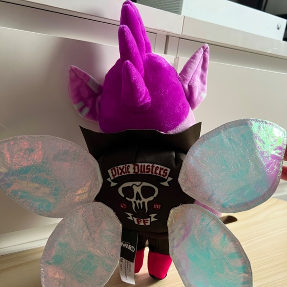 Disney Pixar ONWARD Dewdrop Plush Pixie Dusters Biker Fairy Mattel Toy 10" - Picture 2 of 3